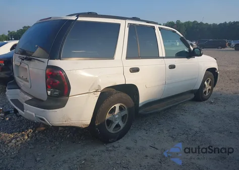 2006 Chevrolet Trailblazer Ls из США, поврежденный, VIN 1GNDS13S862182002